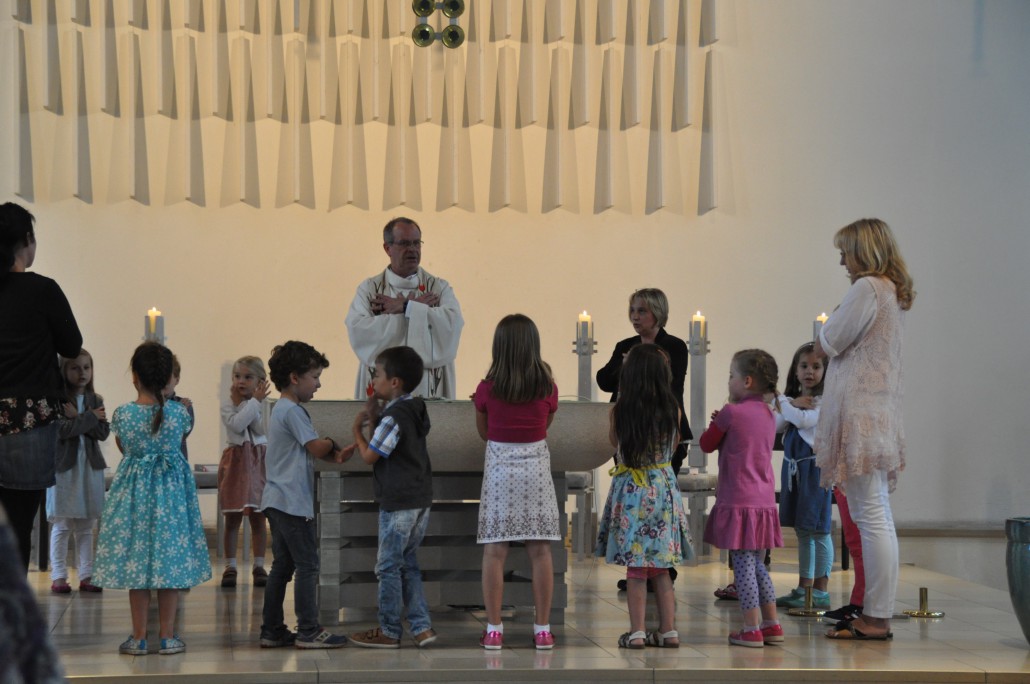 Abschlussgottesdienst der Entlasskinder von Christus König