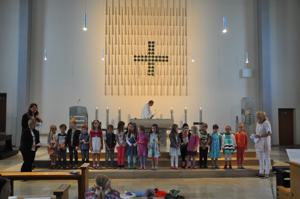 Abschlussgottesdienst der Entlasskinder von Christus König
