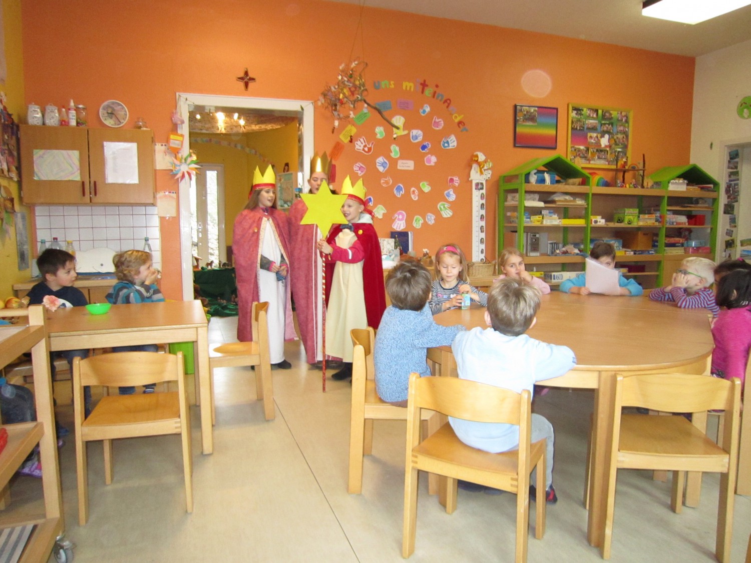 Sternsinger im Kindergarten Christus König – Kindergarten Christus-König
