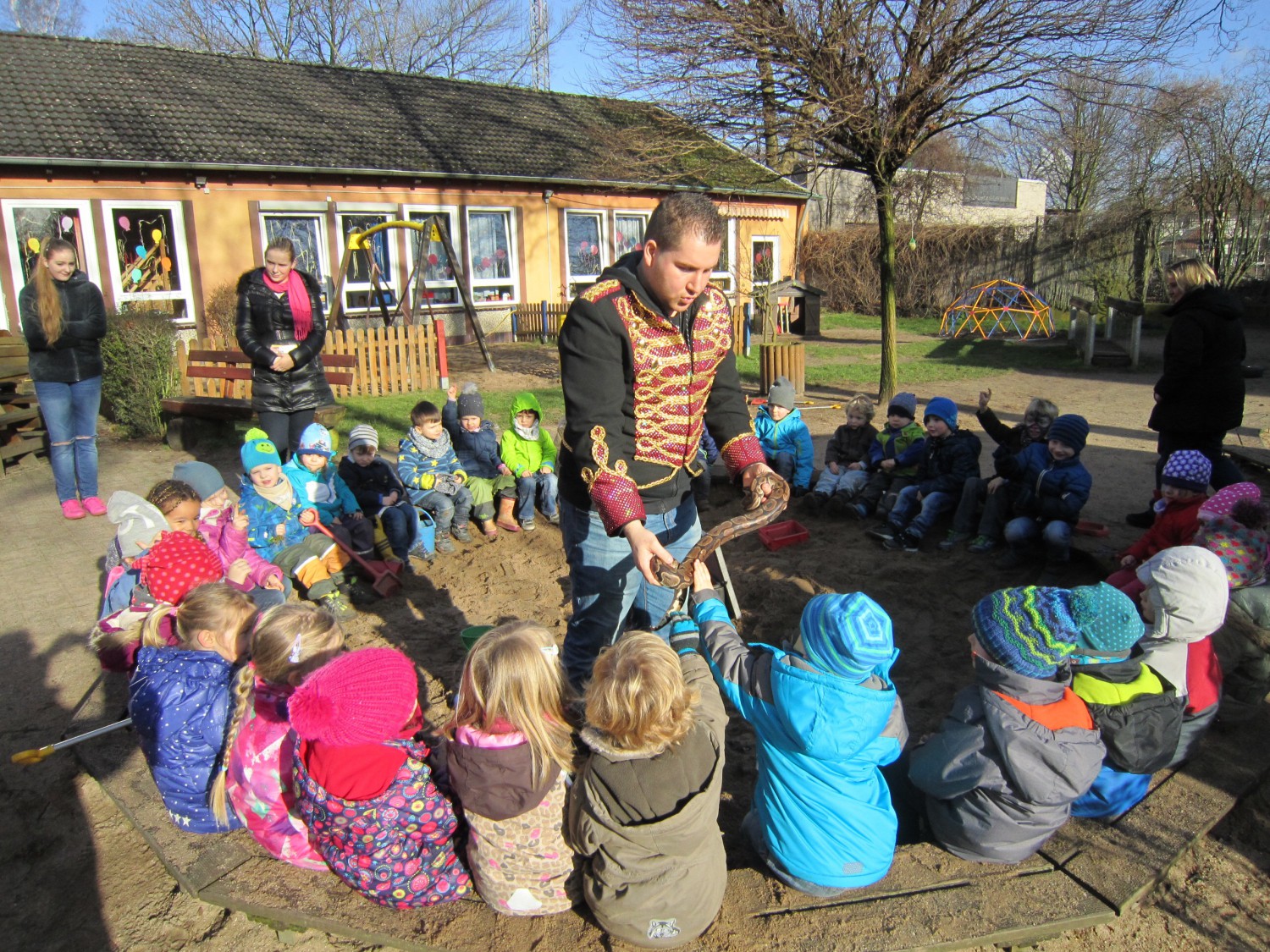 Zirkusbesuch in Christus König – Kindergarten Christus-König