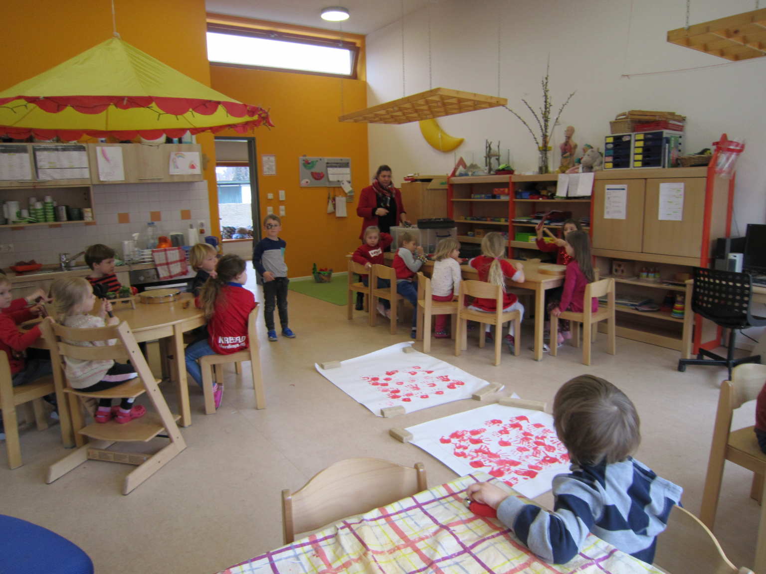 Projektwoche „Farben und Formen“ im Kindergarten – Kindergarten